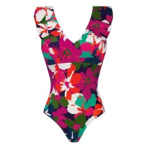 Empreinte Nectar V-Neck Swimsuit