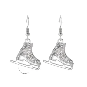 3-D Crystal Earrings