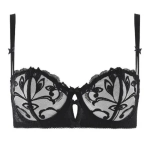 Aubade Au Bal de Fleur Balcony bra Noir