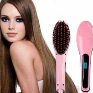 Automatisk borste som plattar håret